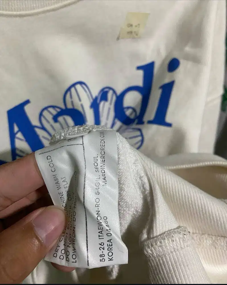 Crewneck Mardi white