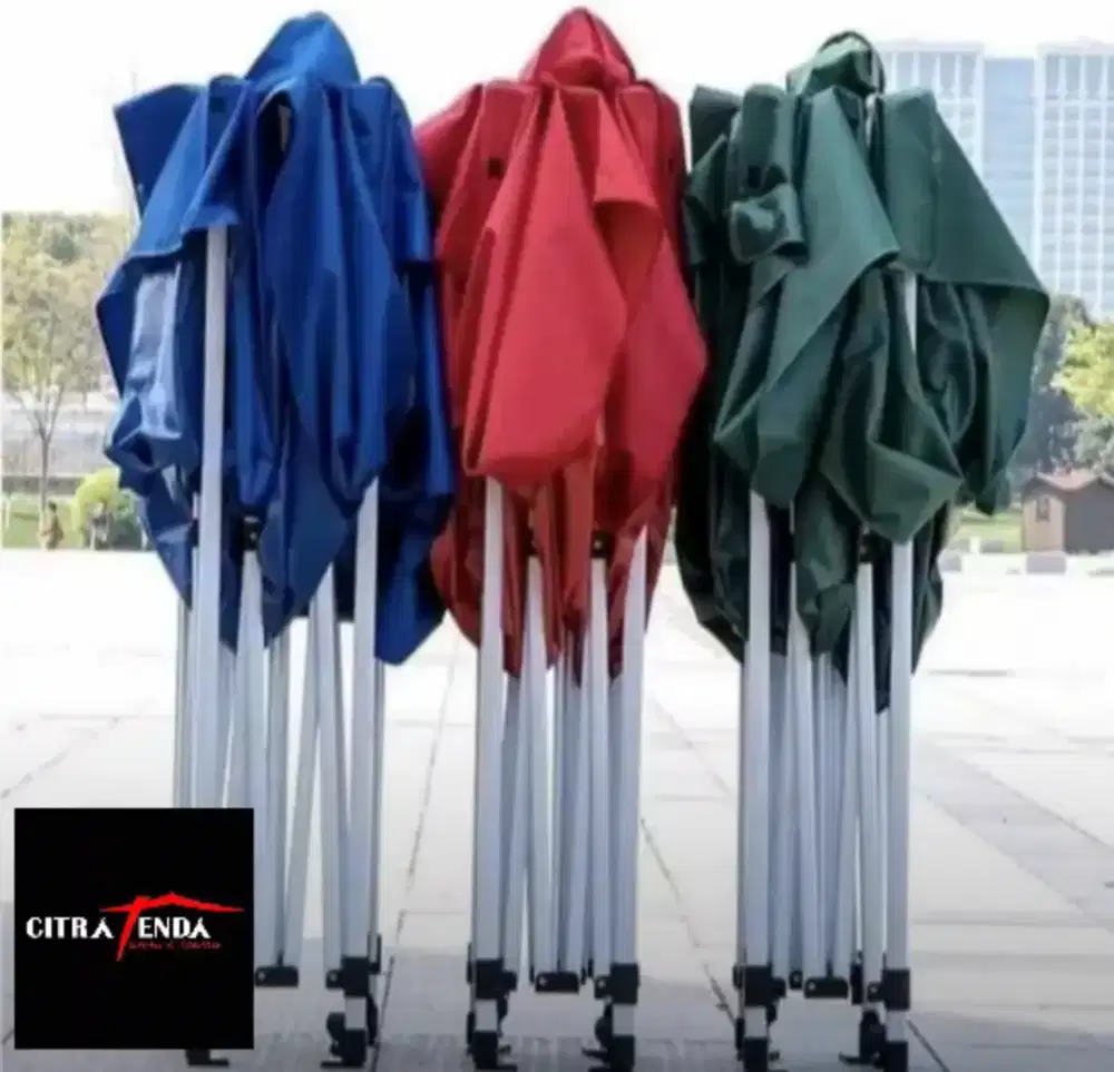 Tenda sangat praktis