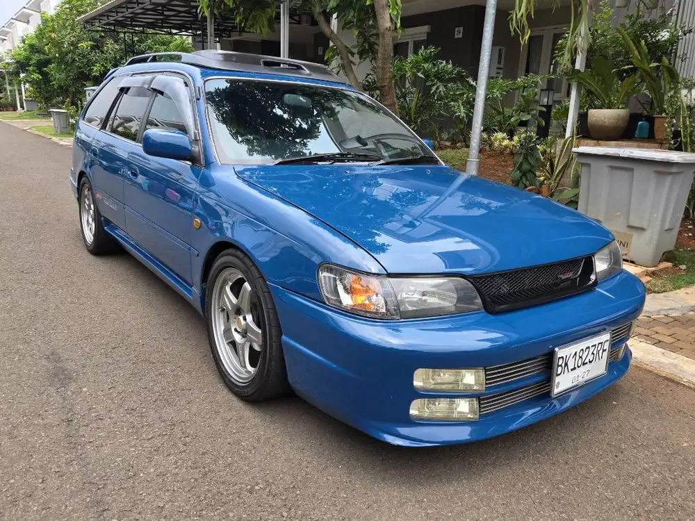 Toyota Corolla Wagon AE100 1992 BZ touring velg trd tein 1993 jual bu
