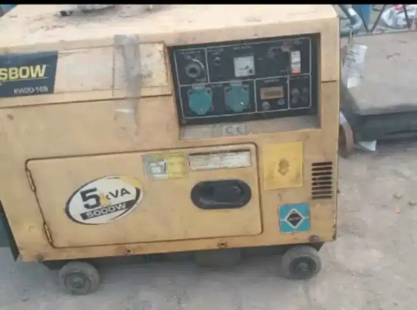 Saya menerima genset rusak atau padam