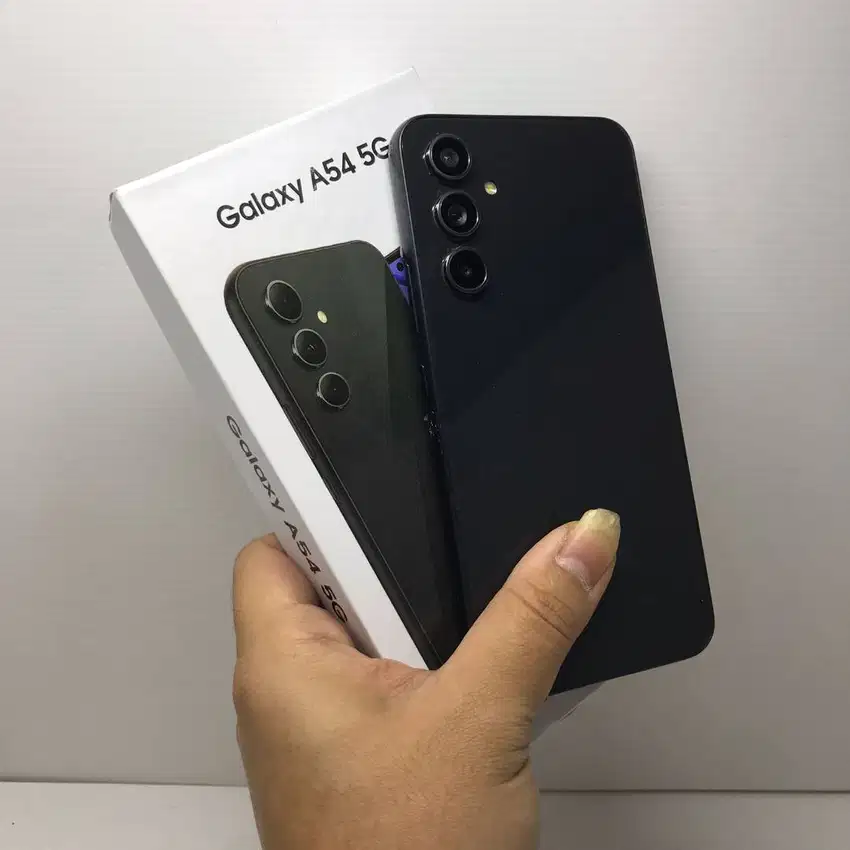 LIKE NEW MULUS SAMSUNG GALAXY A54 5G 8/256 BLACK NO MINUS EX SEIN