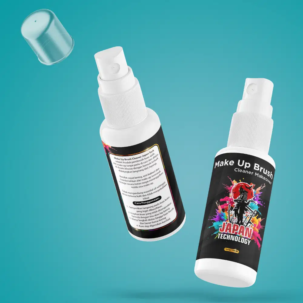 Make Up Brush Cleaner Japan Tech Pembersih kuas powder foundation mua