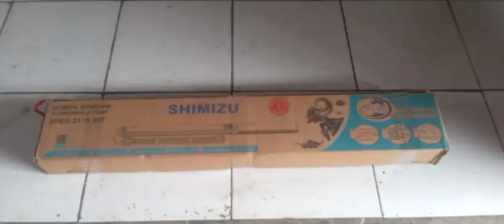 Pompa satelit sibel shimizu 0.5HP kabel 40mtr control box