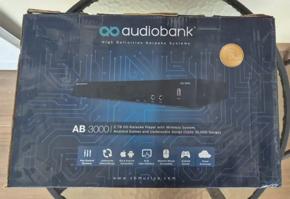 Audiobank AB 3000 Mesin Karaoke Player 2TB