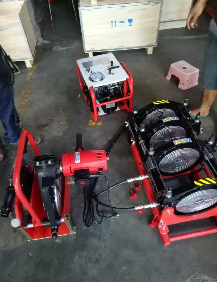 Mesin las pipa HDPE HYDRAULIC SHD