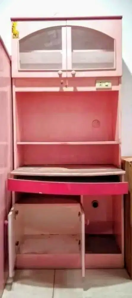 Meja Belajar Hello Kitty