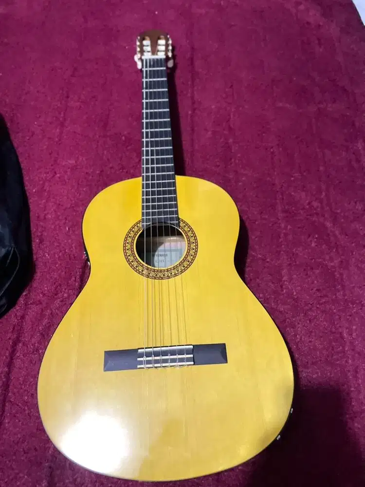 GITAR KLASIK ORIGINAL YAMAHA C315 Preamp Equalizer Tuner LC Prener