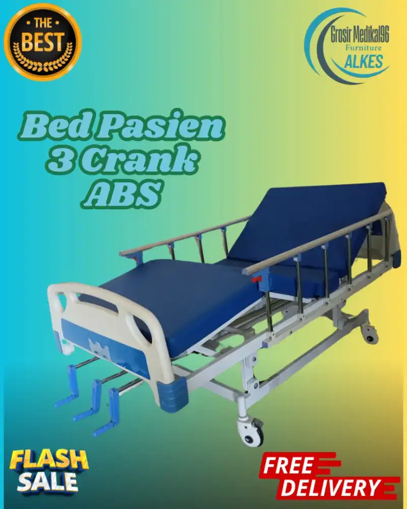 Bed Rawat Inap 3 Engkol ABS