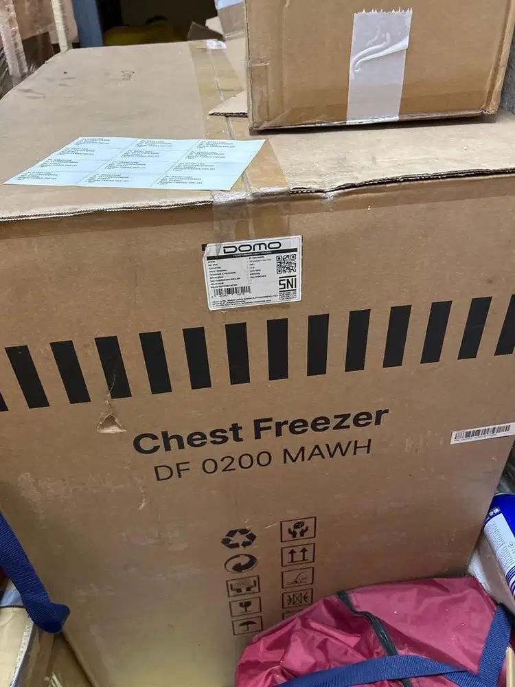 Domo freezer rumahan kulkas DF0200MAWH