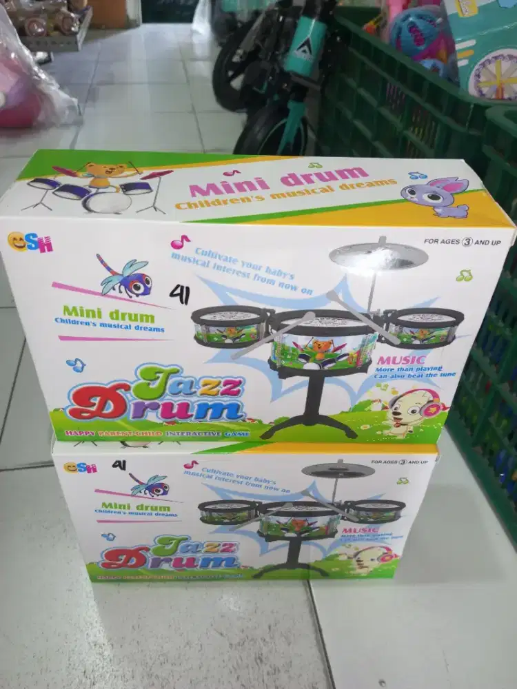 Mainan Anak Drum Set Kecil