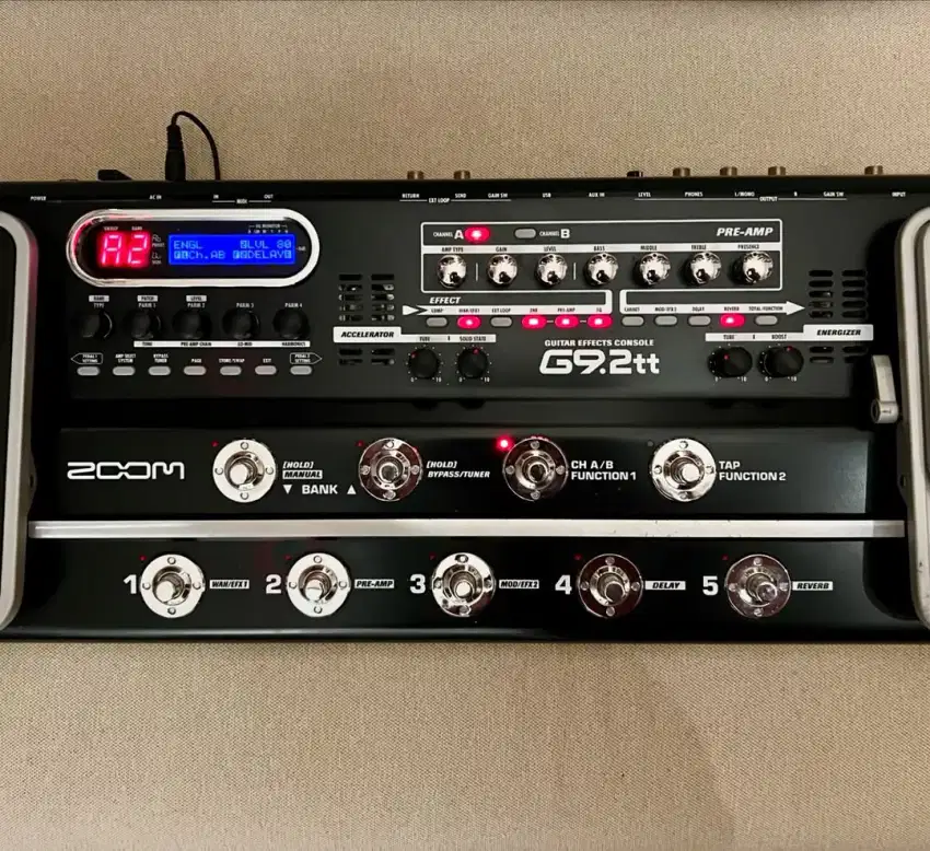 efek gitar zoom g9 2TT