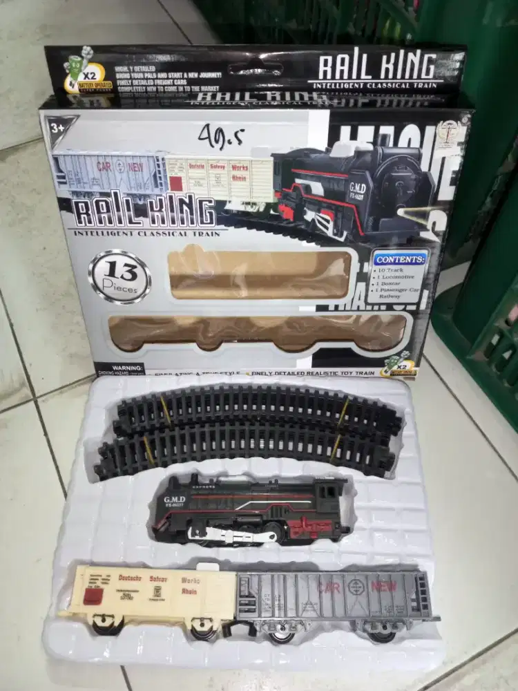 Mainan Anak Rail King Baterai