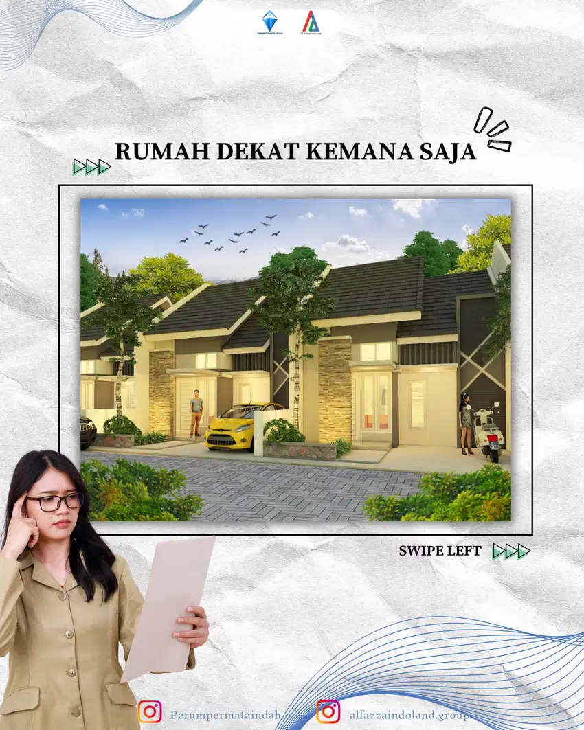 Rumah DP hanya 5 juta langsung serah terima unit dikota malang