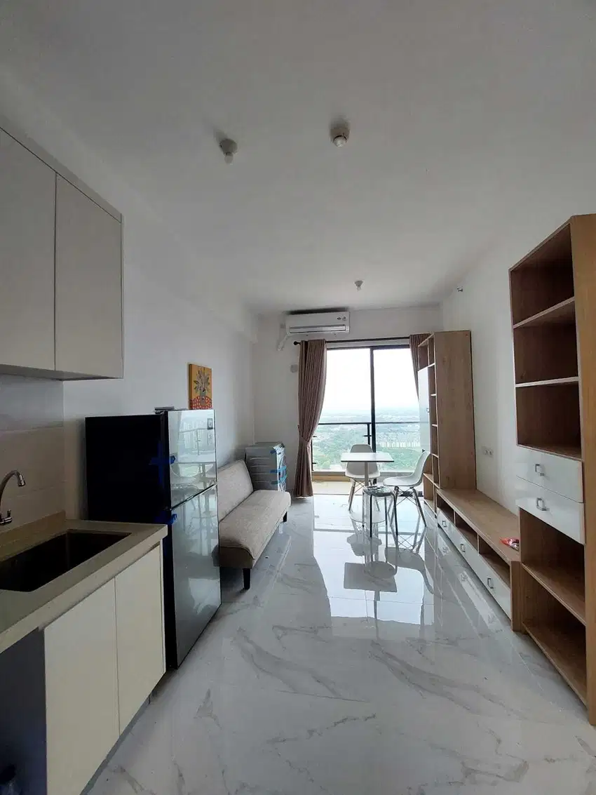 Dijual Murah Apartemen Fully Furnished Sky House BSD, 900 Juta Nego