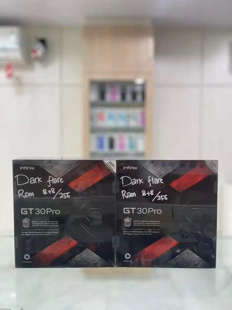 Baru...Infinix GT 30 Pro 5G 8/256 Box Edition Grs Resmi (Dark Flare)