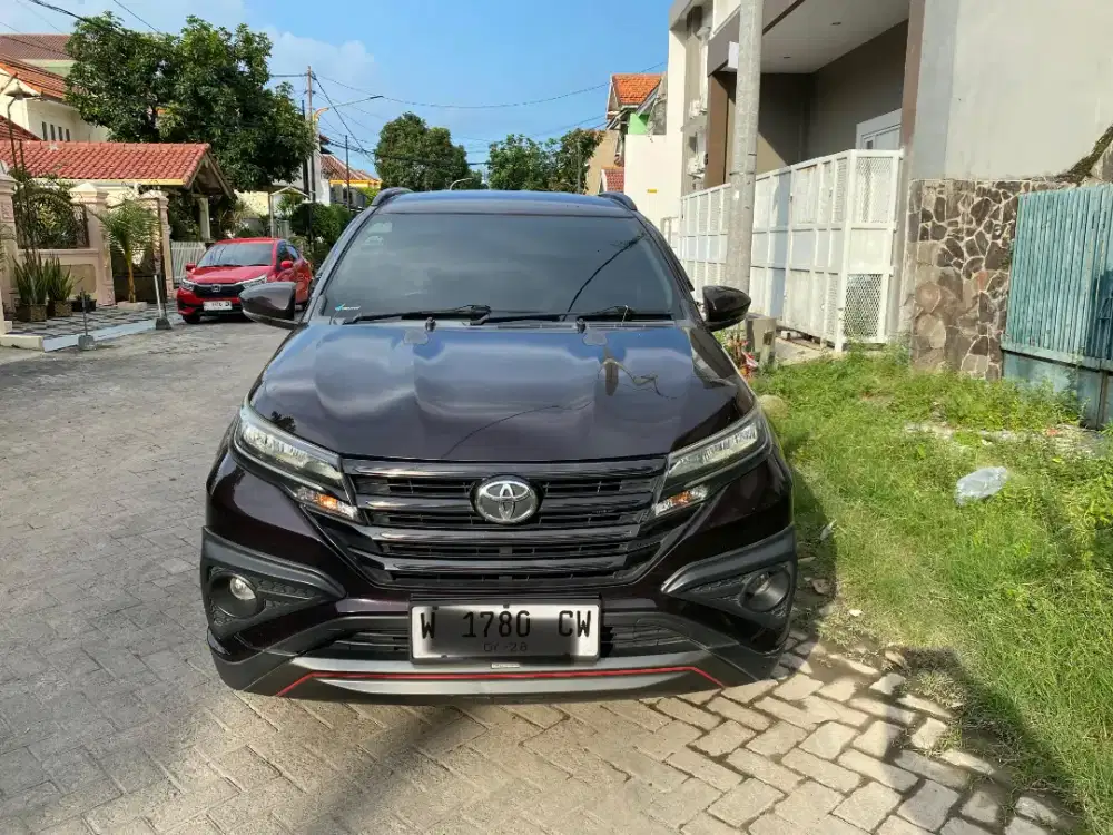 TOYOTA RUSH S 1.5 AT 2018 UNGU BURGUNDY MATIC
