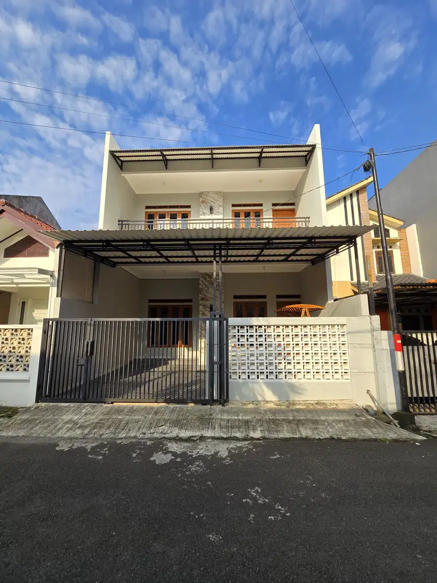 Dijual rumah baru dalam komplek bebas banjir dibillymoon pondok kelapa