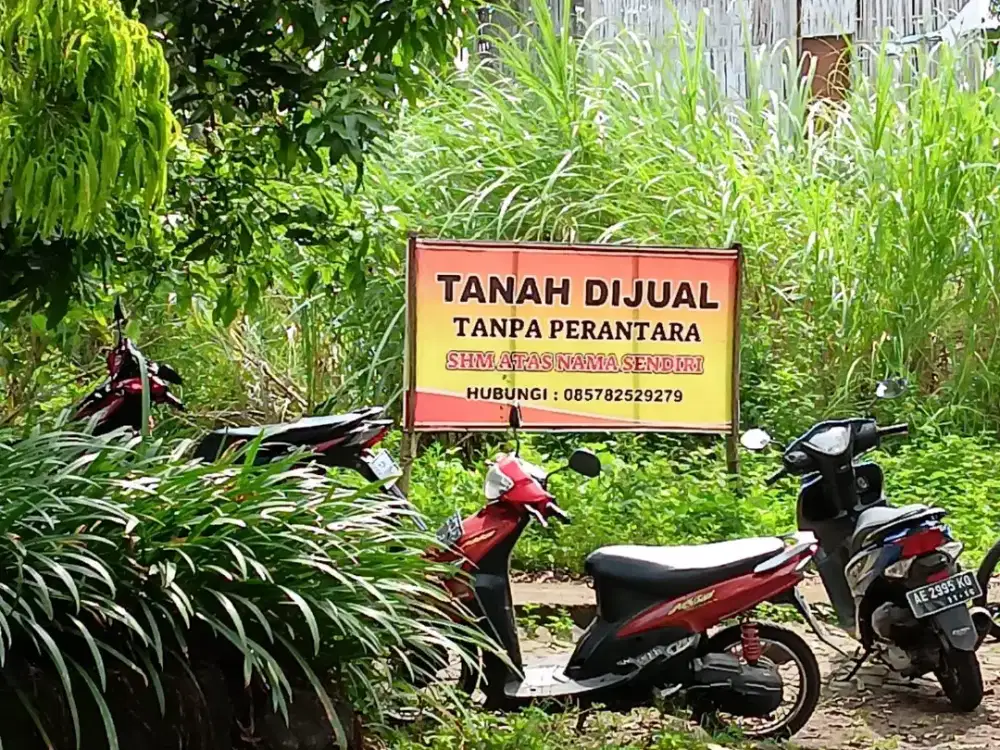 Tanah utk usaha Strategis dekat pasar Ngrambe Ngawi MURAH turun harga