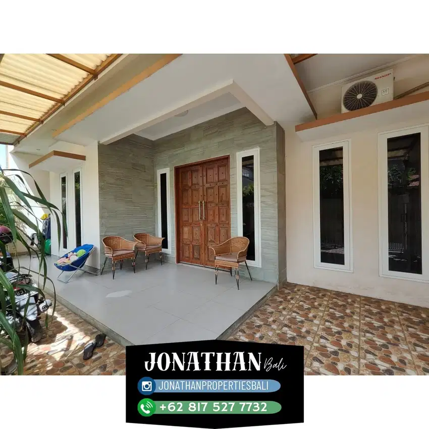 Rumah Cantik Di Tangkuban Perahu, Padang Sambian, Denpasar - HSDS