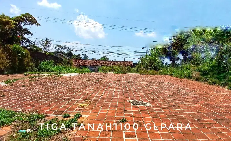 Dijual tanah matang pinggir jalan investasi bagus strategis