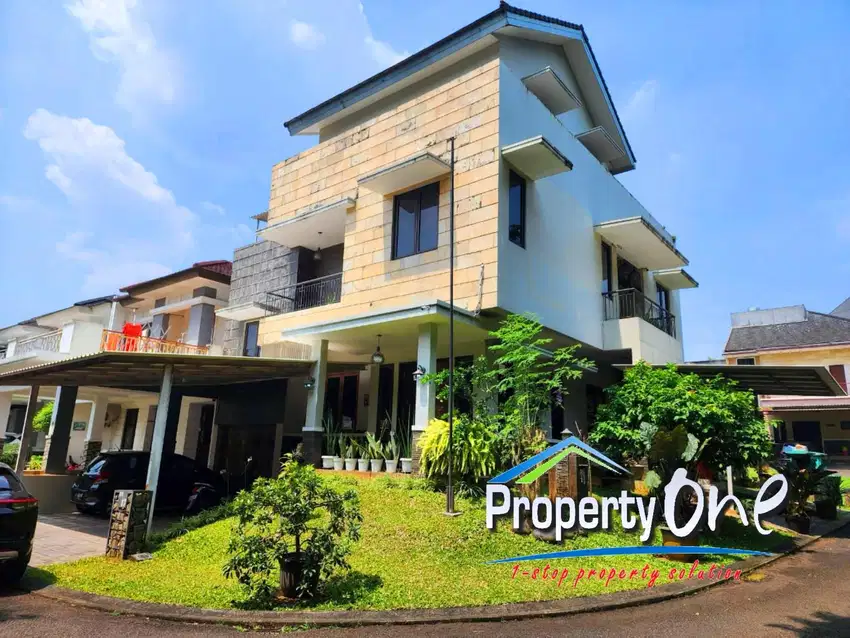 Rumah dihuk asri dan nyaman di Delatinos BSD CITY harga 4,9 M nego