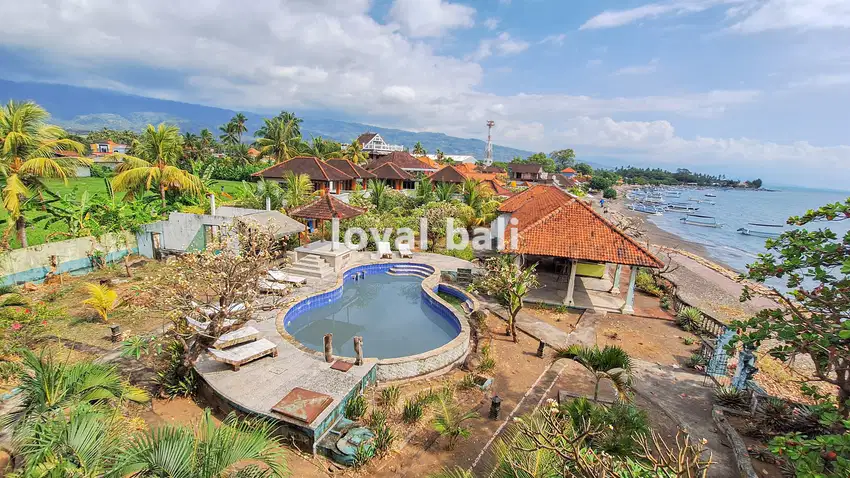 Hotel, Akomodasi Tepi Pantai untuk Disewakan di Lovina, Singaraja, Bal