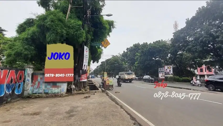 Lahan Premium Komersial Jl. Raya Bogor Km 46 Cibinong, Bogor