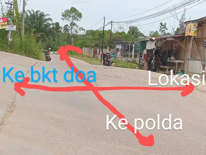 TANAH DEPAN POLDA 400m