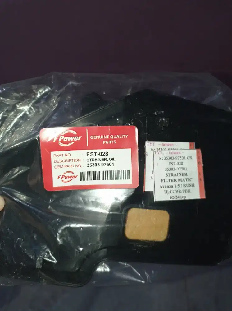Strainer Oil Matic Avanza/Rush F Power FST-028 New- ambil kerumah