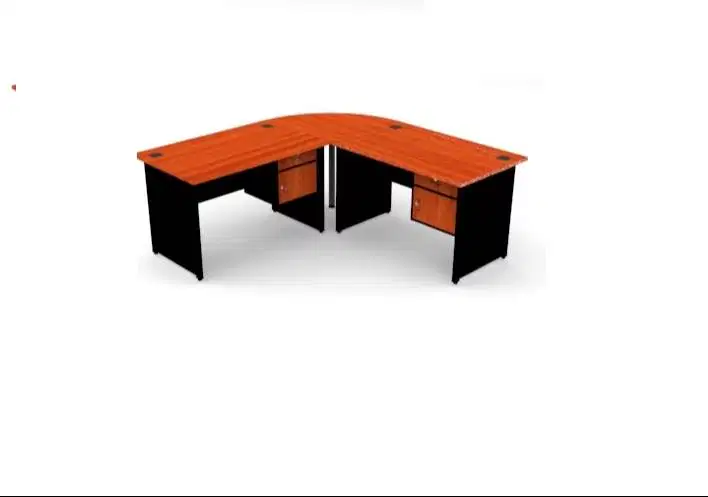 Meja Konfigurasi L Meja Kantor Meja Plus Laci Meja Kerja Kantor Murah