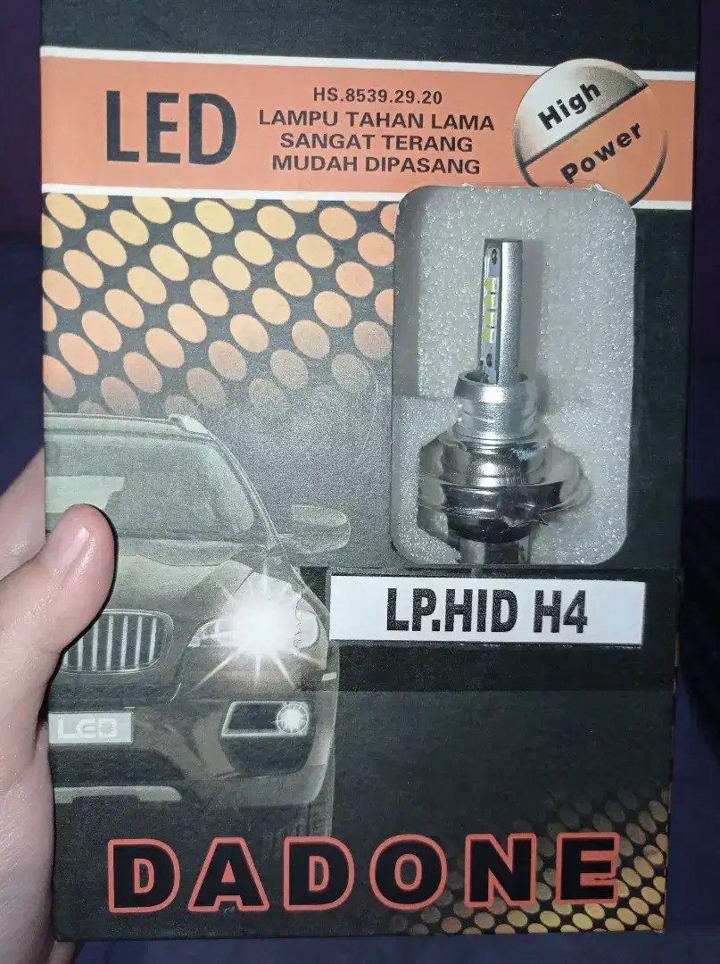 Lampu LED Mobil H4 Baru – COD Only