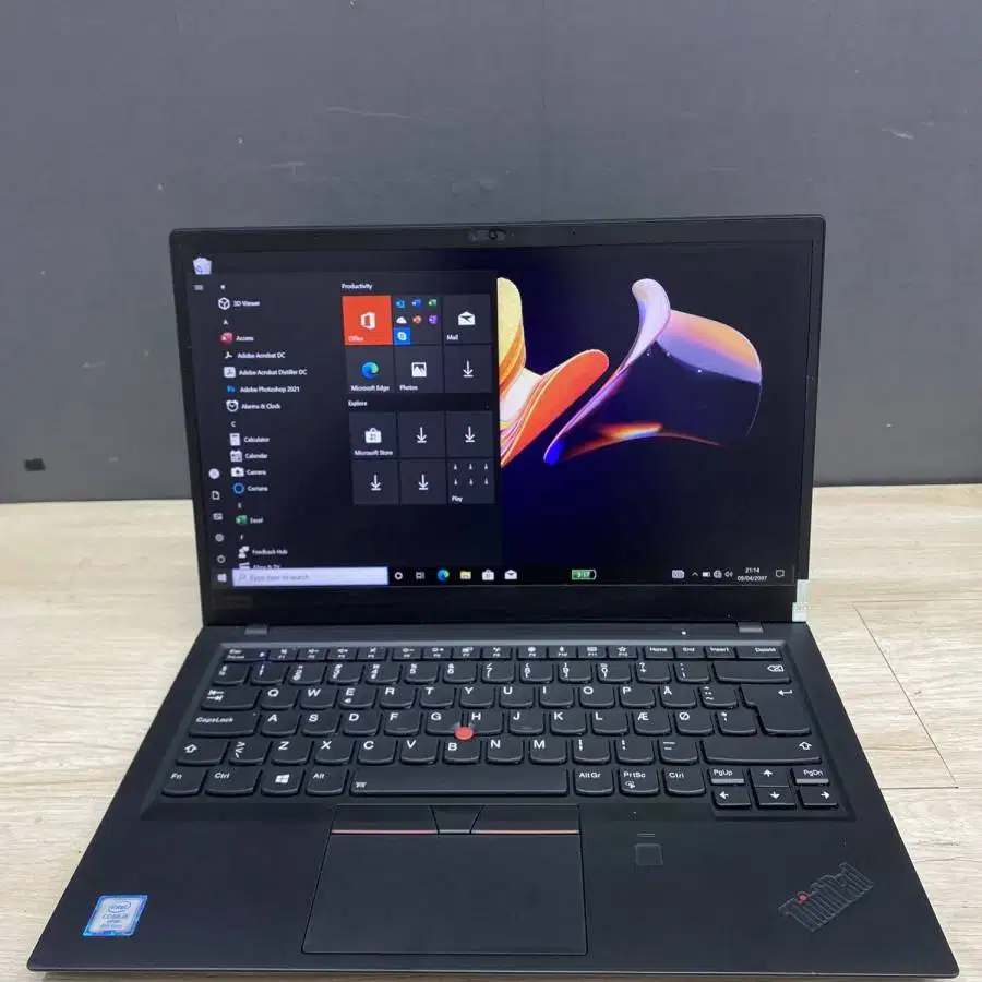 LAPTOP LENOVO THINKPAD X1 CARBON CORE i5 GEN8 RAM 8 NVME 256GB TS D-ET