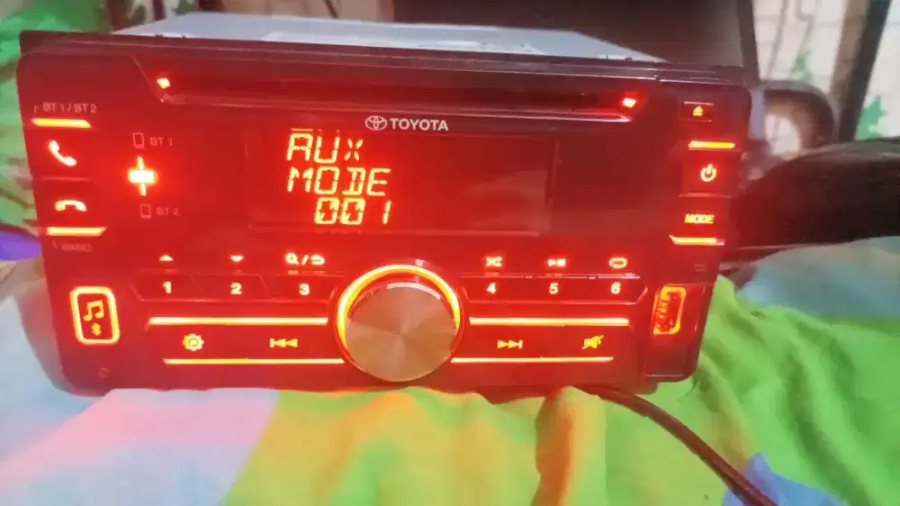Head Unit Radio tape Mobil Toyota Original