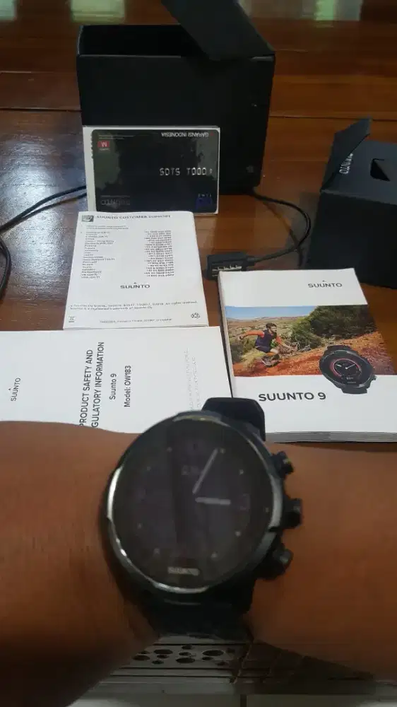 Jam suunto 9 Baro black