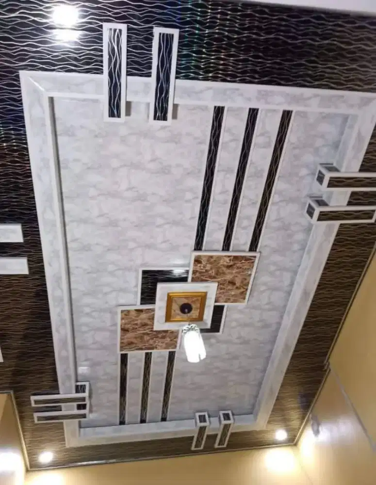 Plafon PVC dan WPC wall panel murah