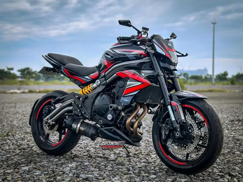 MOGE ER6N ‼️ER6 N FULL MODIF 50JT BS TT TRAIL SUPERMOTO