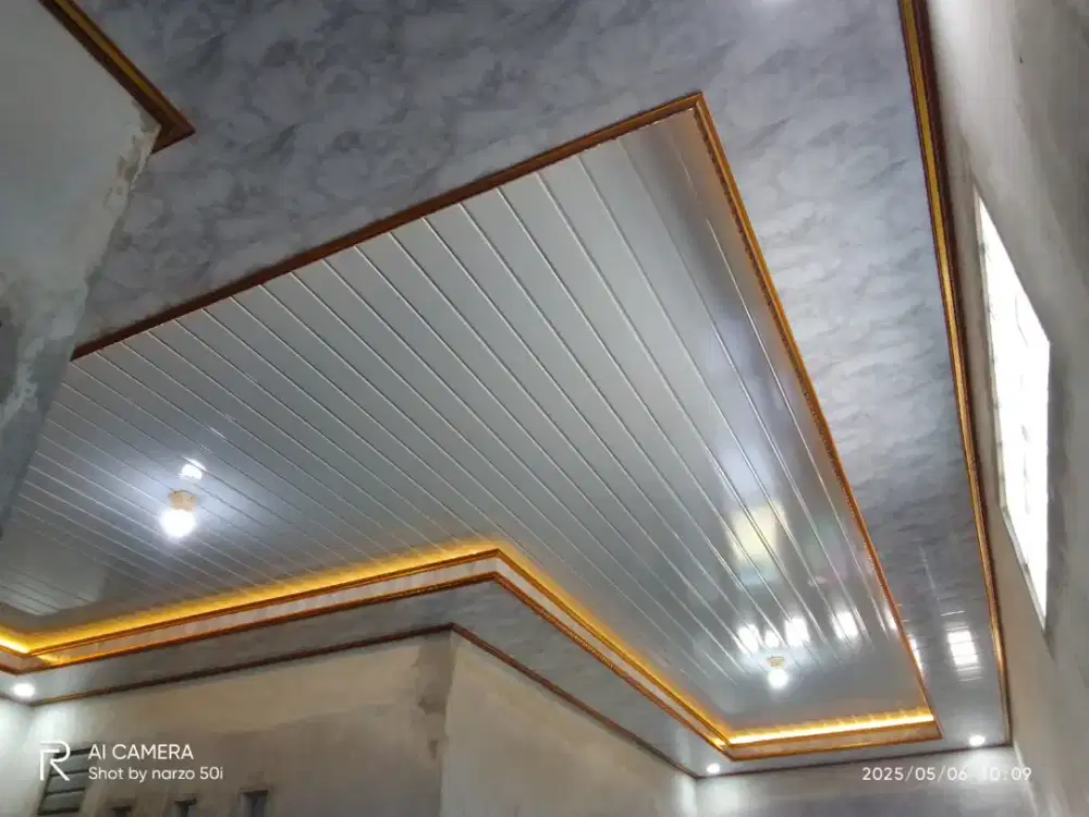 Plafon PVC dan WPC wall panel murah