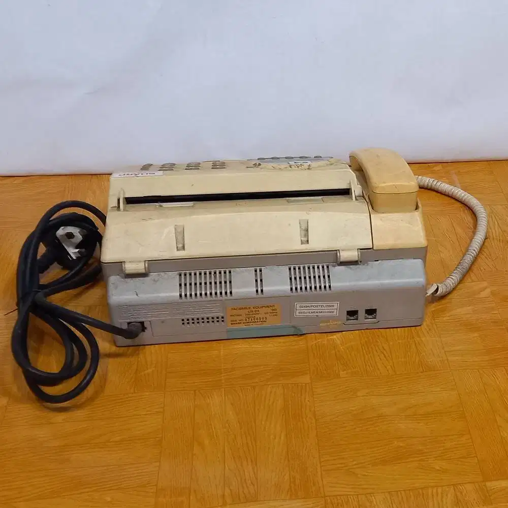 Mesin Fax Sharp UX-23 Faximile dan Telpon Second Kondisi Mesin Hidup