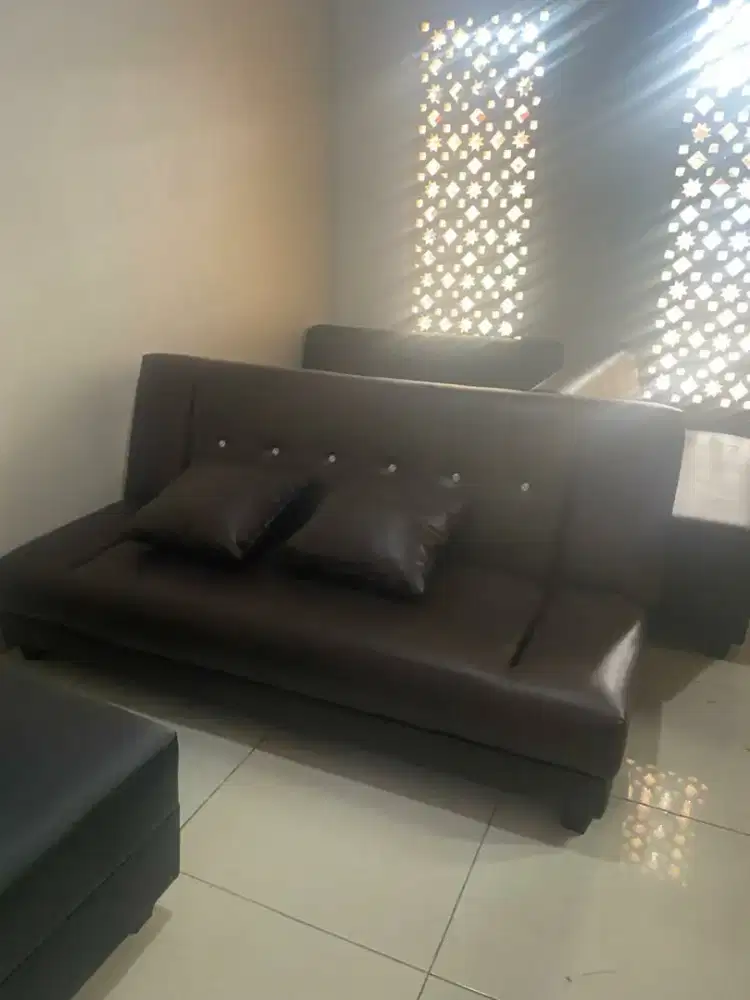 Sofabed harga promo free 2 bantal
