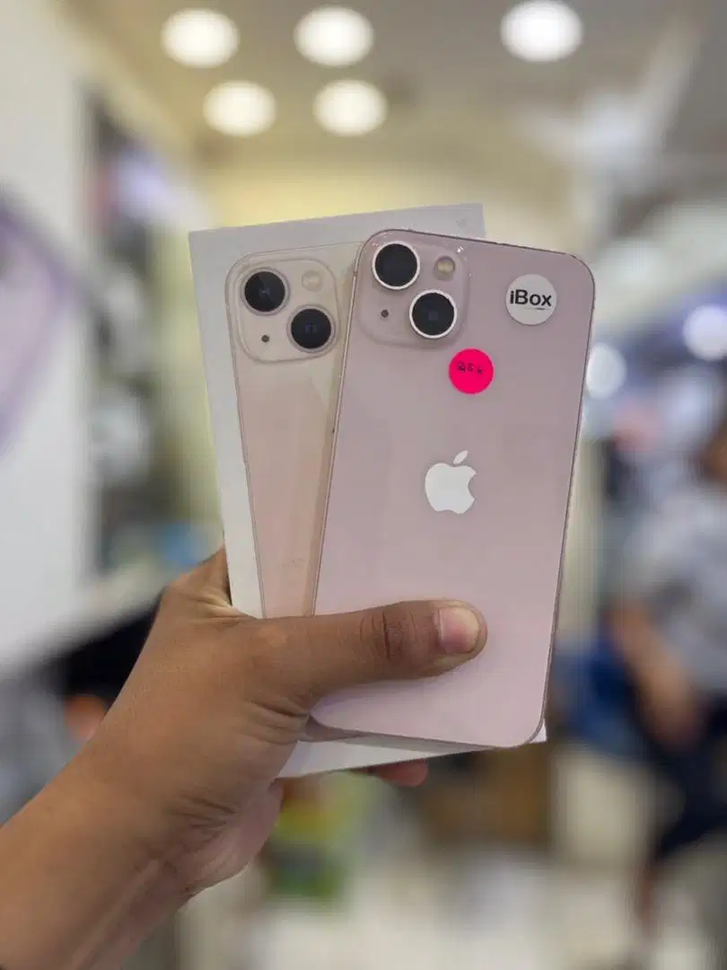 Iphone 13 128gb Ibox Fullset Like New Normal Semua