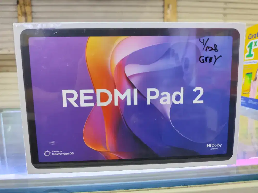 Cod Redmi Pad 2 4/128 (Barang Baru, Garansi Resmi)