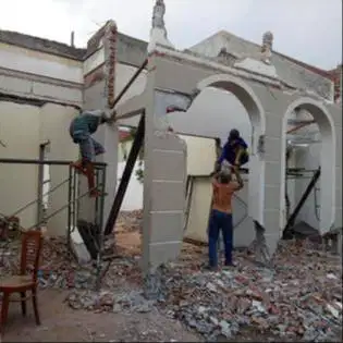 ahli bongkar rumah bongkar atap cor beton bongkar kantor bongkar kafe