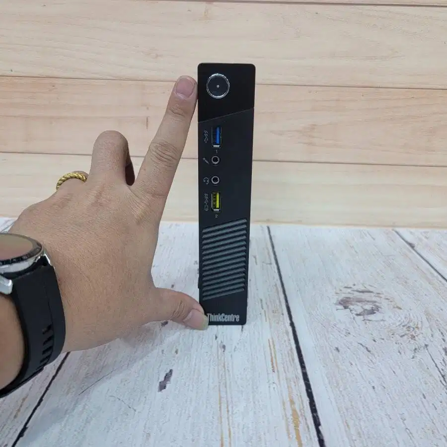 PC MINI LENOVO THINK CENTRE M93P CORE I5 GEN4-RAM 8GB-SSD 256GB D-MKS