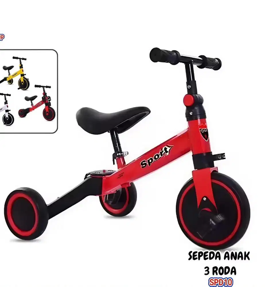 Ready Stock Sepeda Anak Roda 3