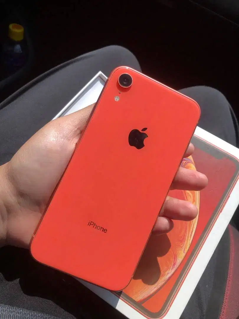 iPhone XR 128GB All Operator Permanent Coral Mulus Fullset