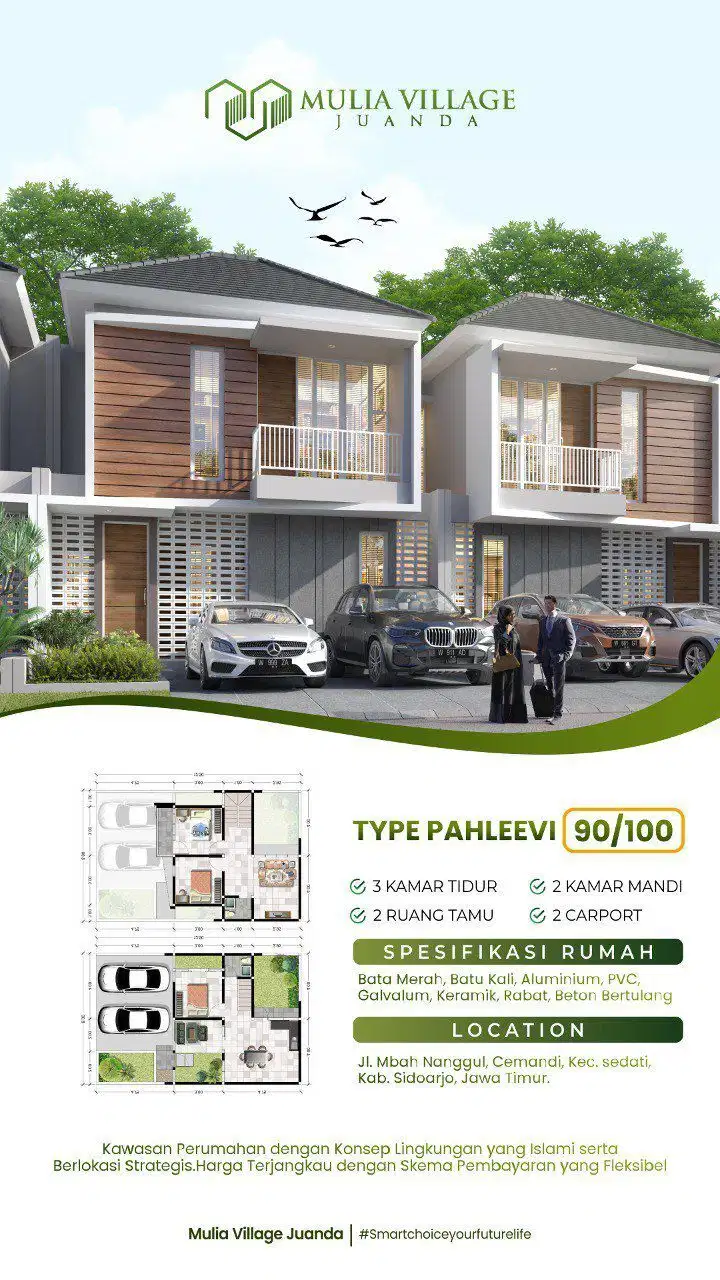 Hunian yang Membimbing dan Meneduhkan di Mulia Village Juanda.