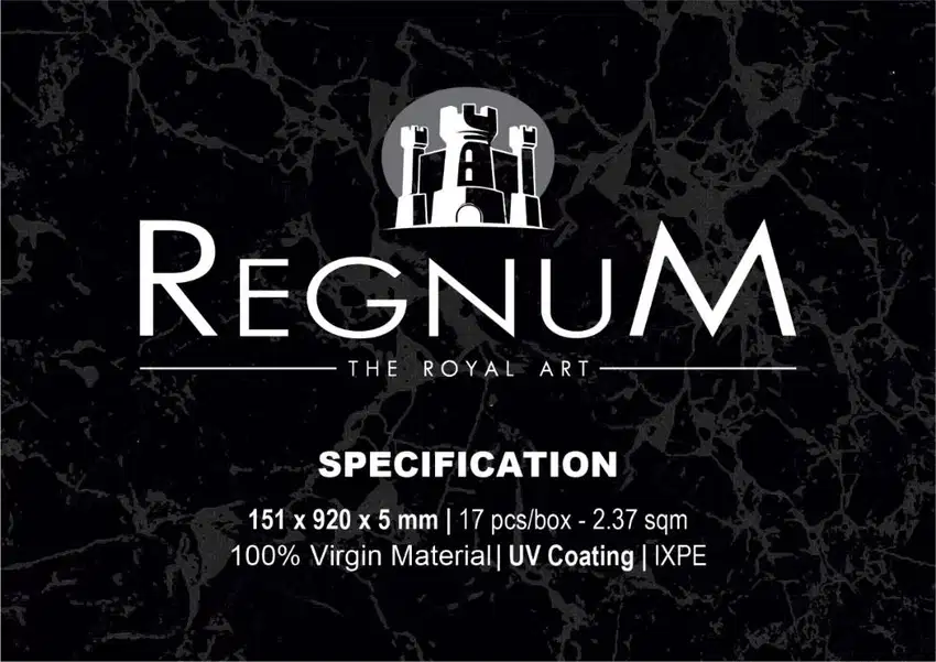 LANTAI SPC REGNUM WOOD TEBAL 5mm