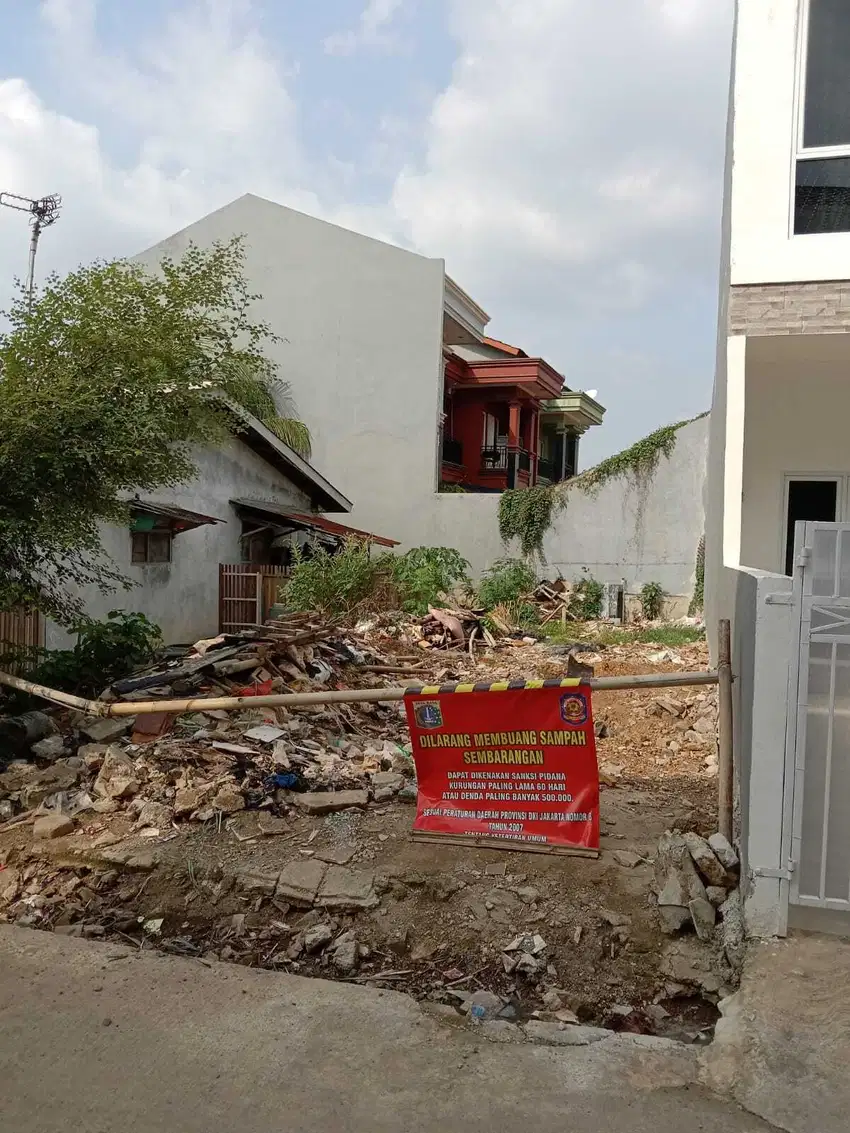 Tanah Kavling di Duren Sawit Akses 2 Mobil Bagus Lokasi Strategis