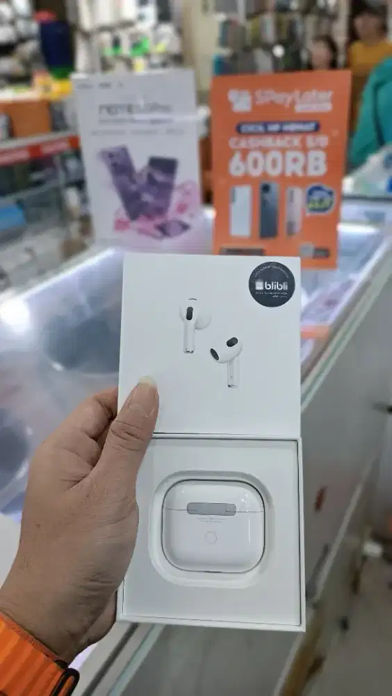 AIRPODS GEN 3 IBOX LIGHTING LIKE NEW JARANG PAKAI