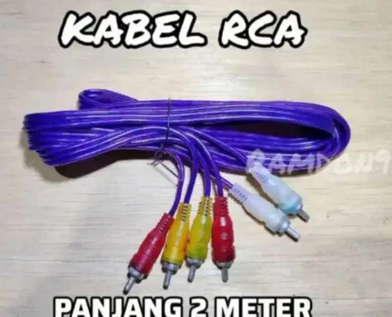 kabal RCA 3 warna